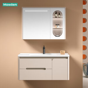 Tủ Lavabo Nhựa PVC Mowoen MW2711-100