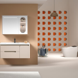 Tủ Lavabo Nhựa PVC Mowoen MW2711-100