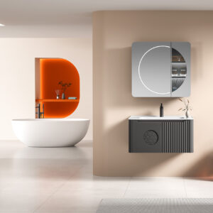 Tủ Lavabo Nhựa PVC Mowoen MW2713-80