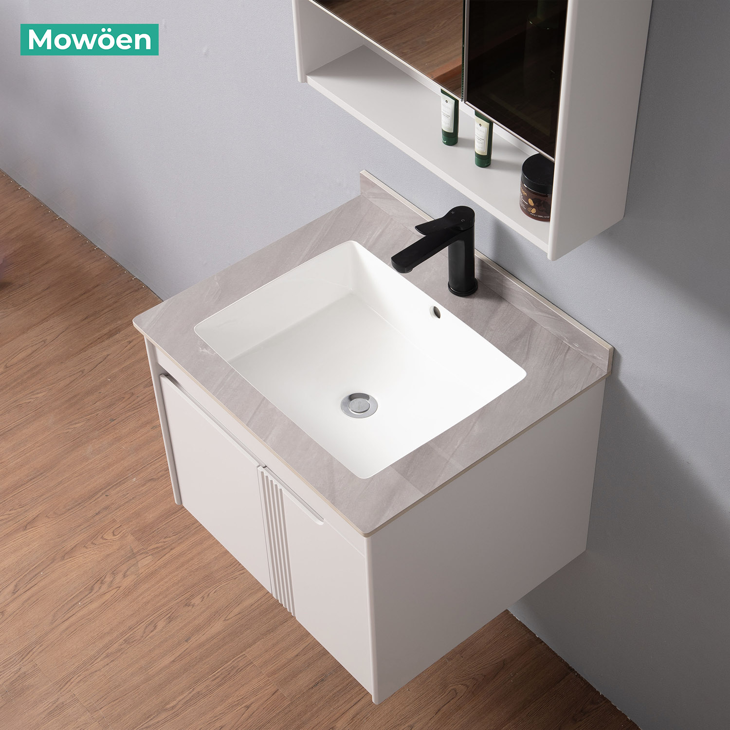 Tủ Lavabo Nhựa PVC Mowoen MW2805-60