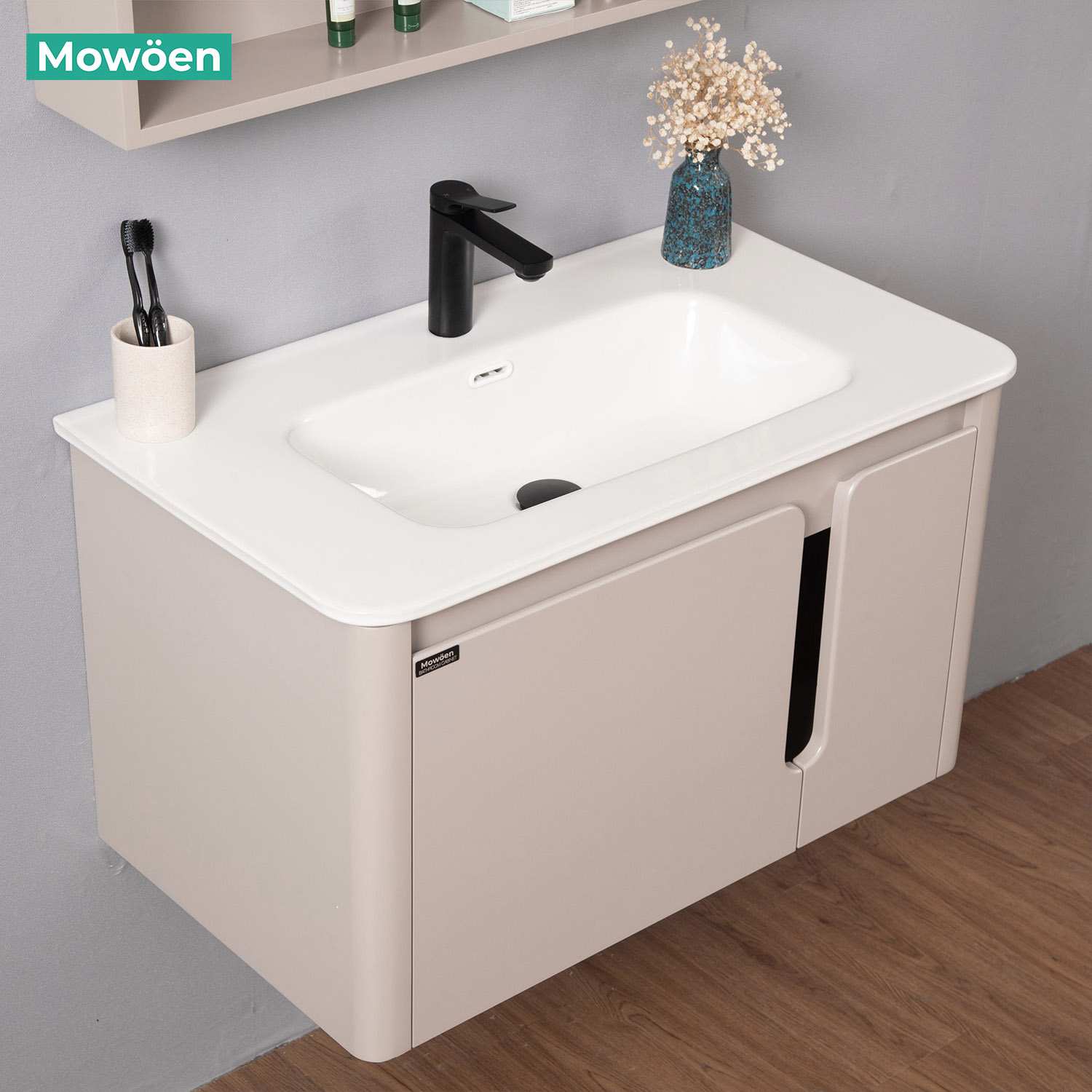 Tủ Lavabo Nhựa PVC Mowoen MW2807-80