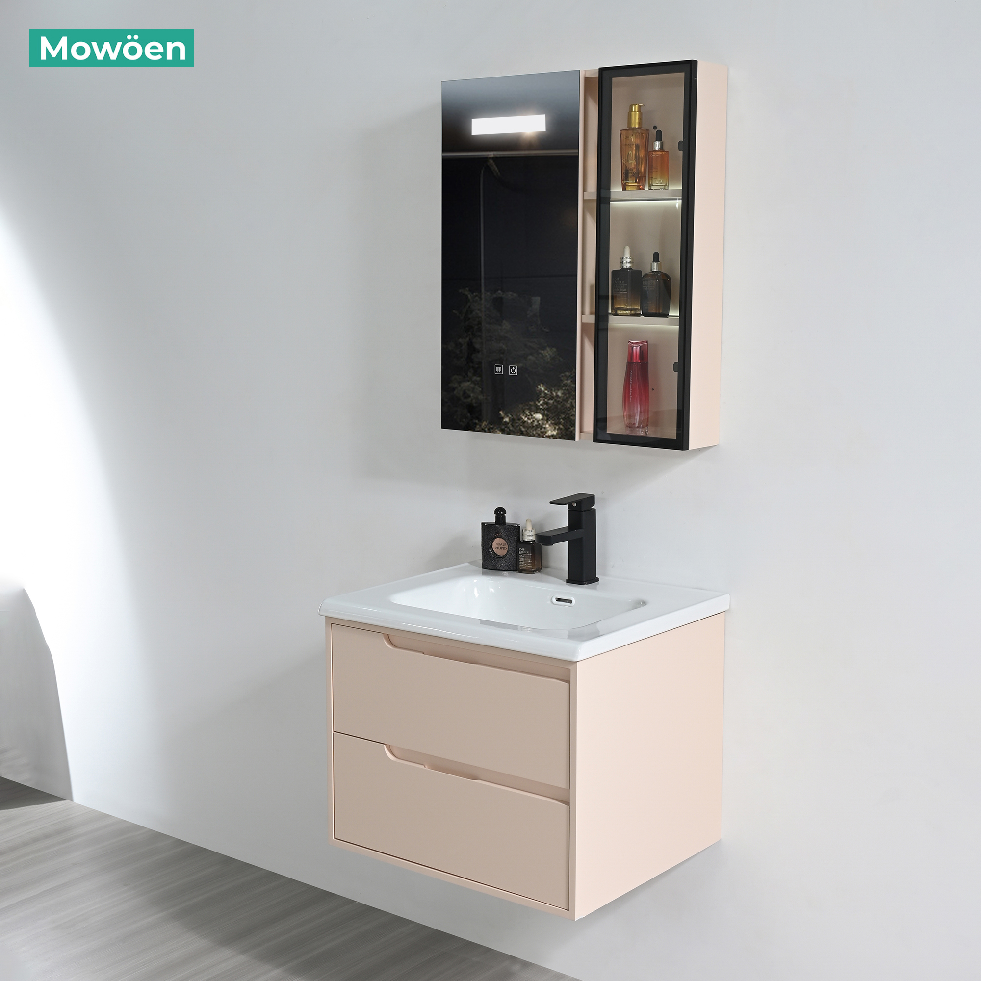 Tủ Lavabo Nhựa PVC Mowoen MW2820-60