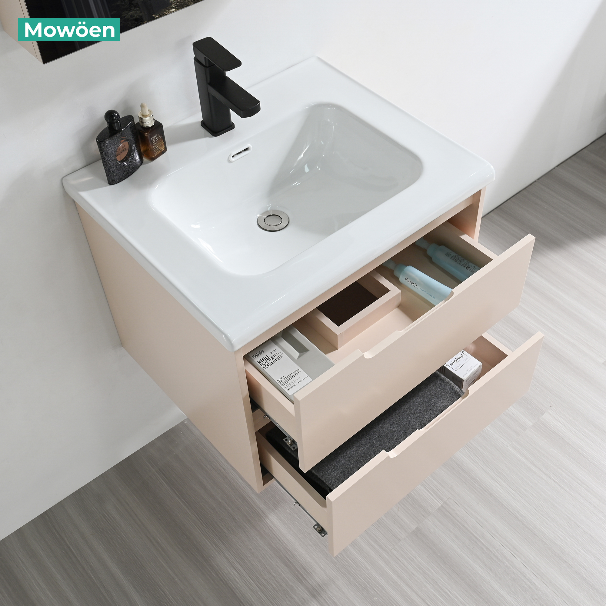 Tủ Lavabo Nhựa PVC Mowoen MW2820-60