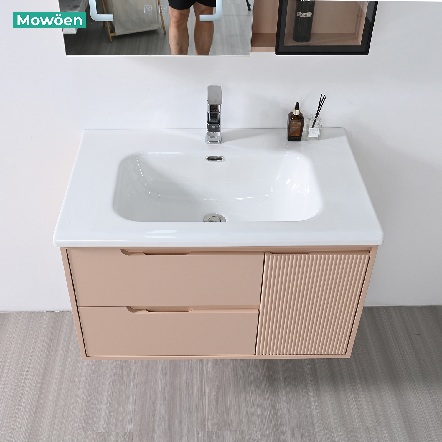 Tủ Lavabo Nhựa PVC Mowoen MW2820-80