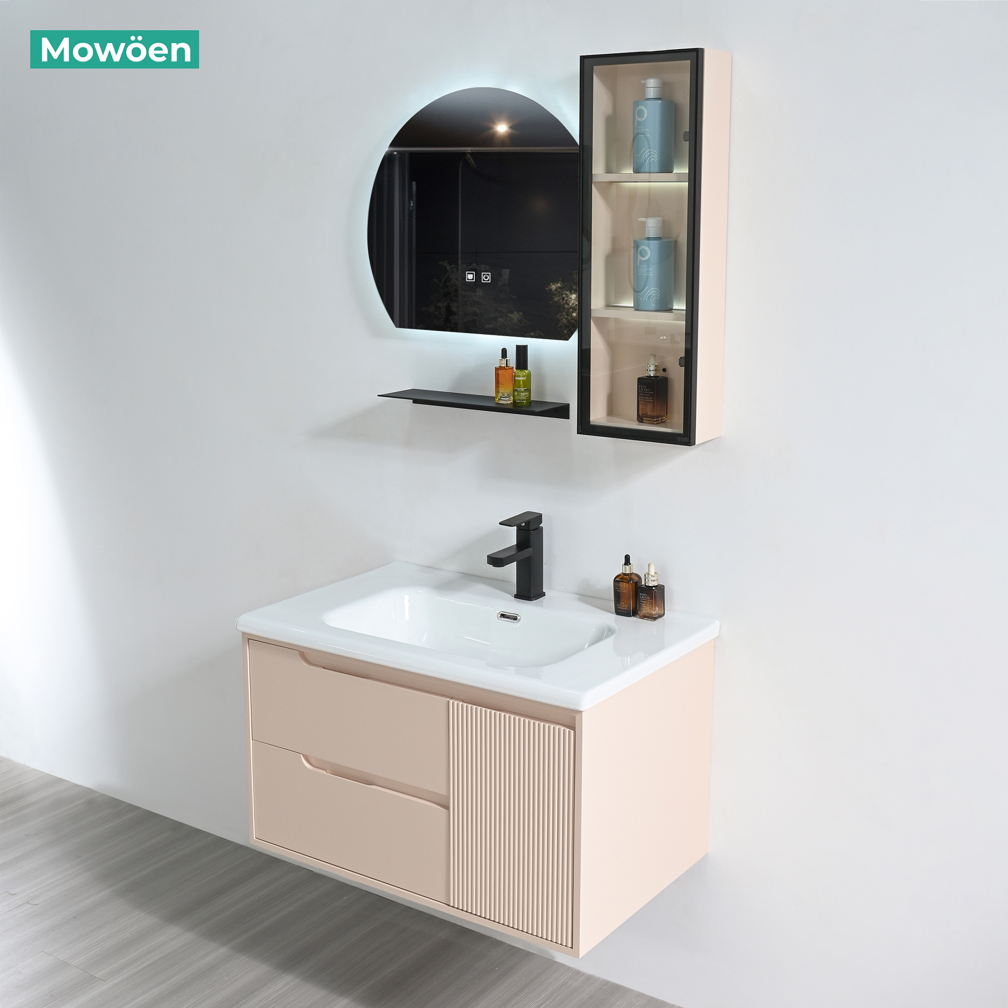Tủ Lavabo Nhựa PVC Mowoen MW2821-80