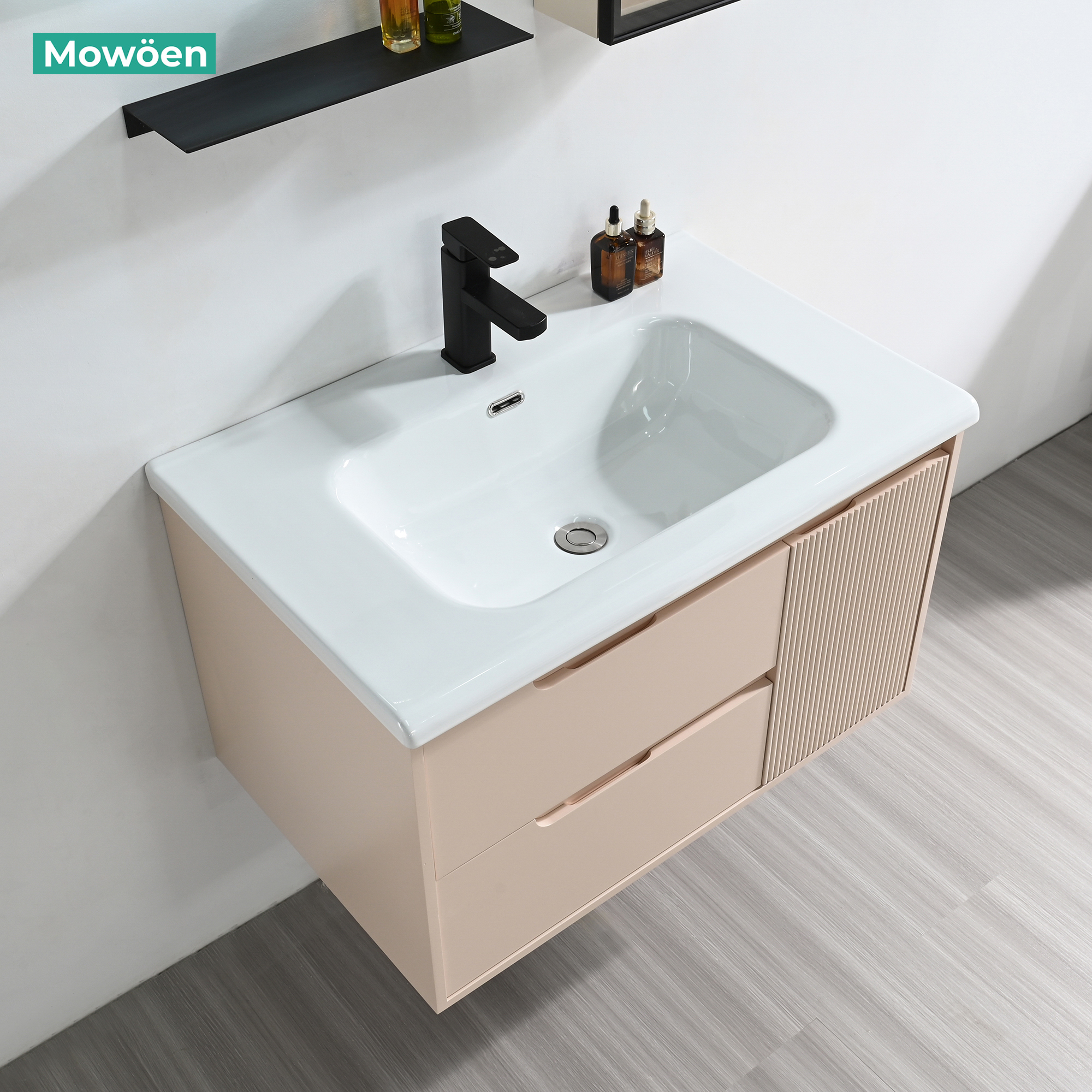 Tủ Lavabo Nhựa PVC Mowoen MW2821-80