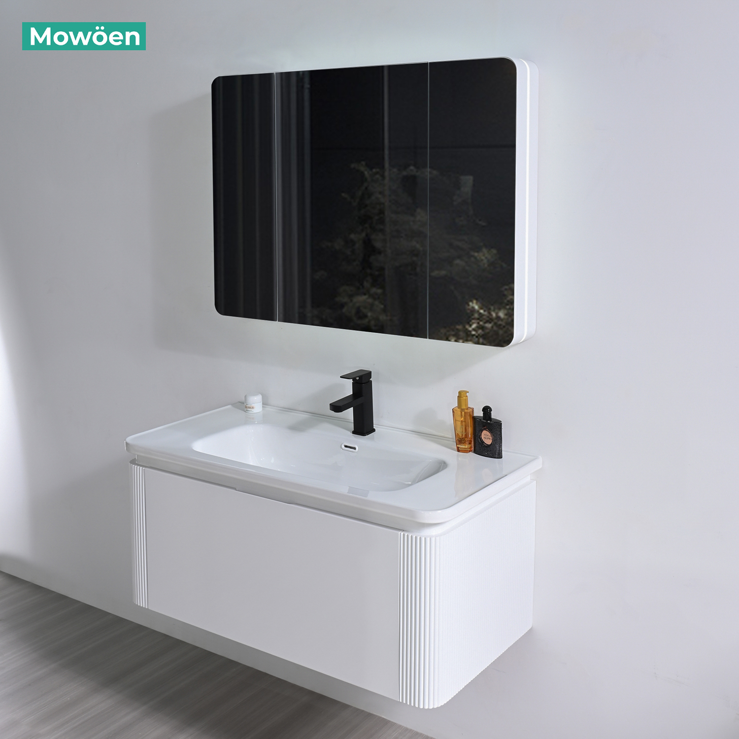 Tủ Lavabo Nhựa PVC Mowoen MW2823-100