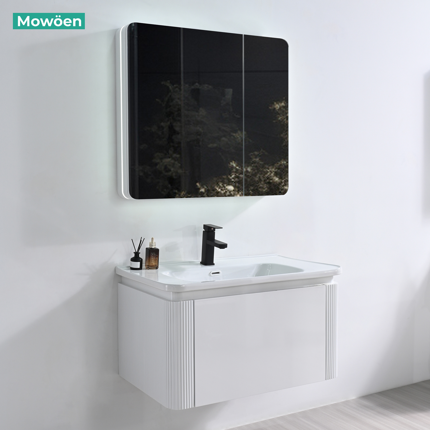 Tủ Lavabo Nhựa PVC Mowoen MW2823-80