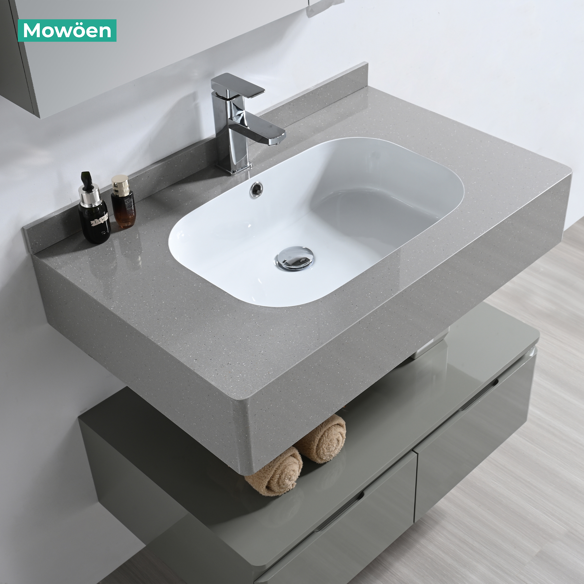 Tủ Lavabo Nhựa PVC Mowoen MW2826-80