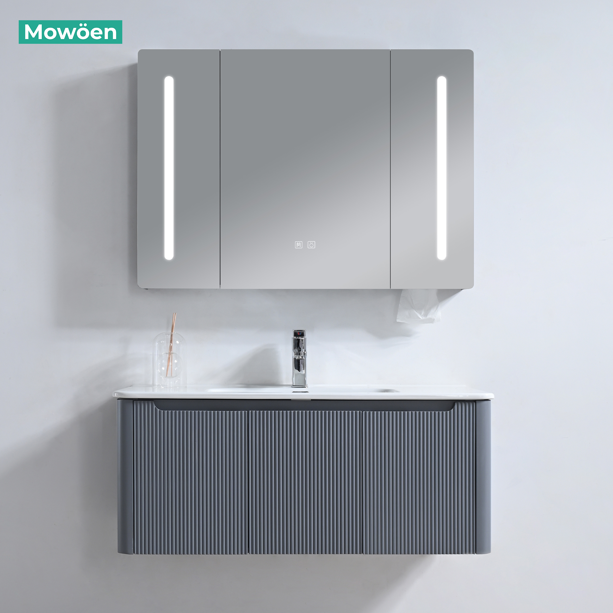 Tủ Lavabo Nhựa PVC Mowoen MW2828-100