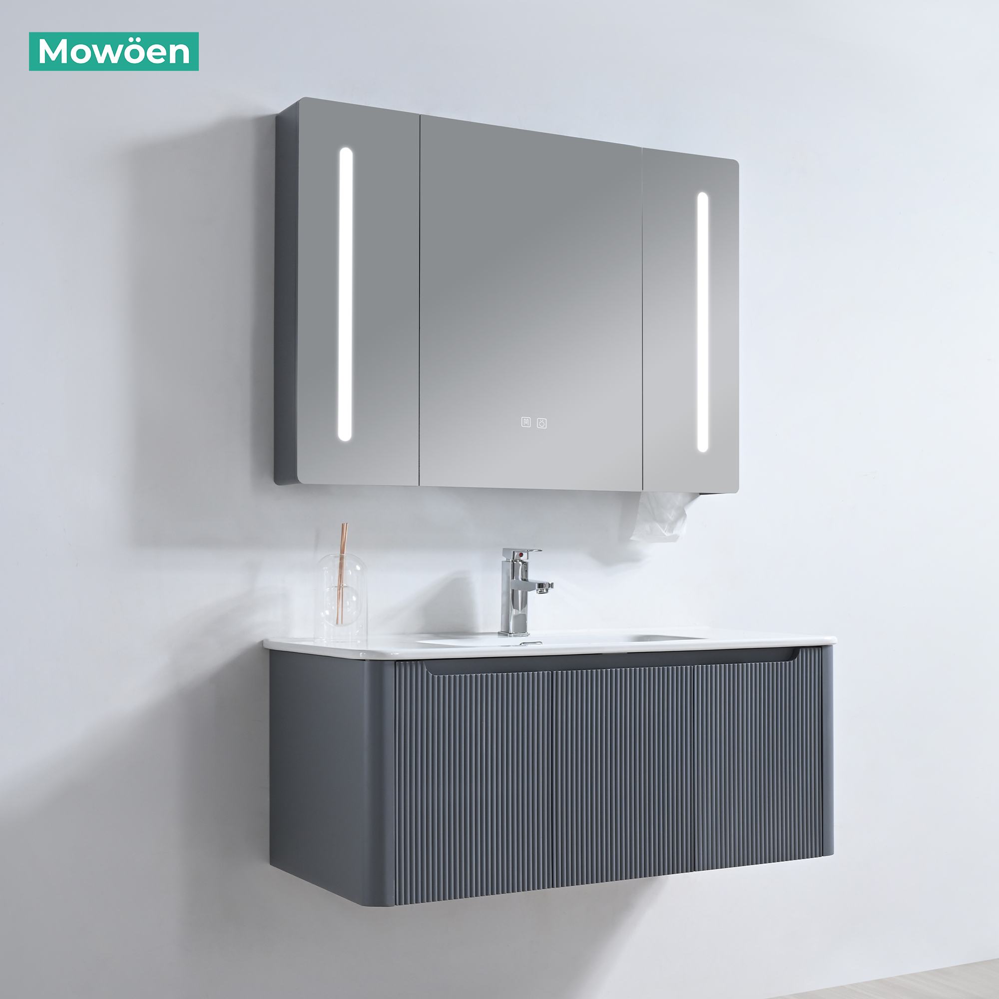 Tủ Lavabo Nhựa PVC Mowoen MW2828-100