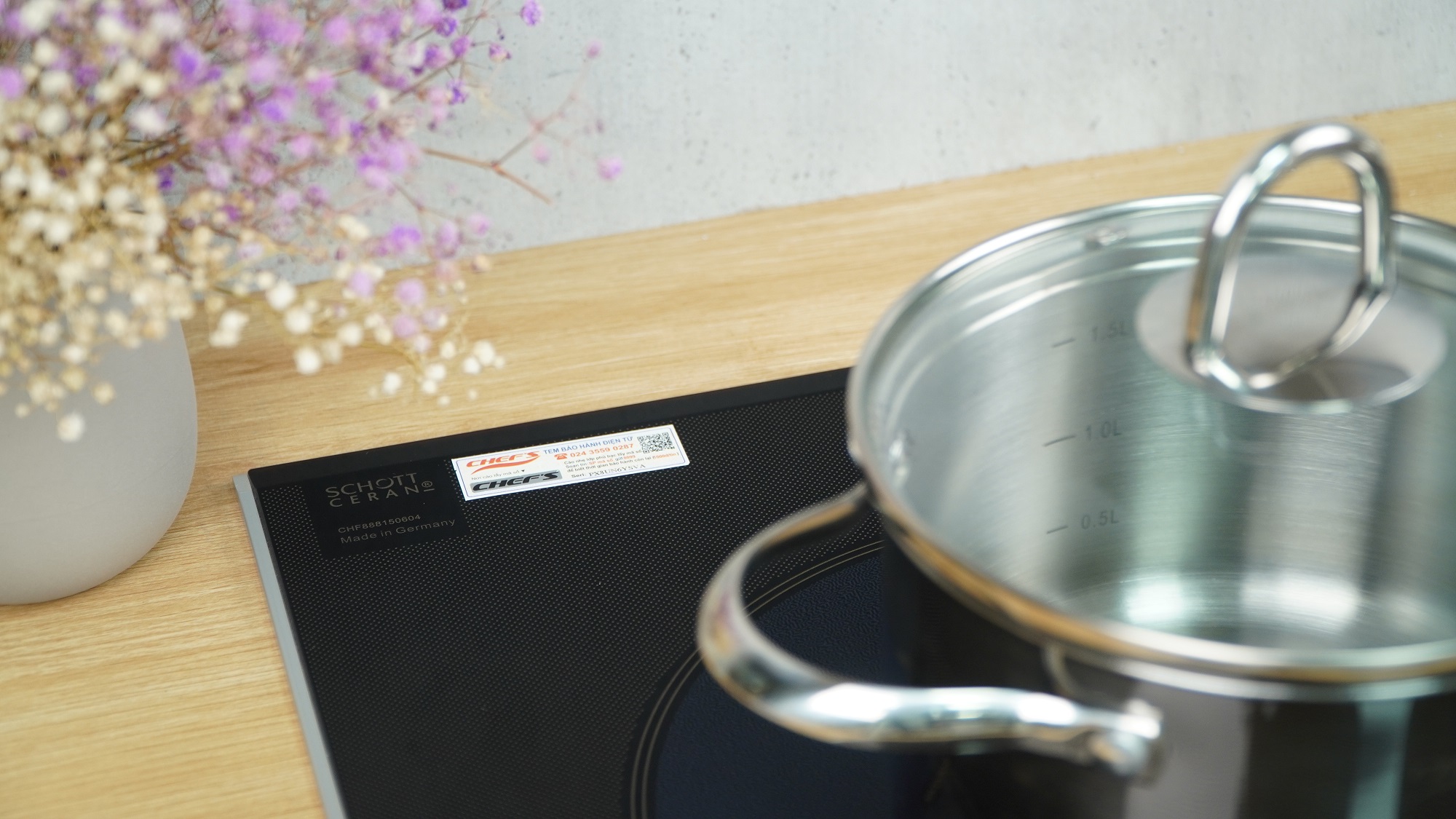 Bếp từ đôi Chef’s EH-DIH888S