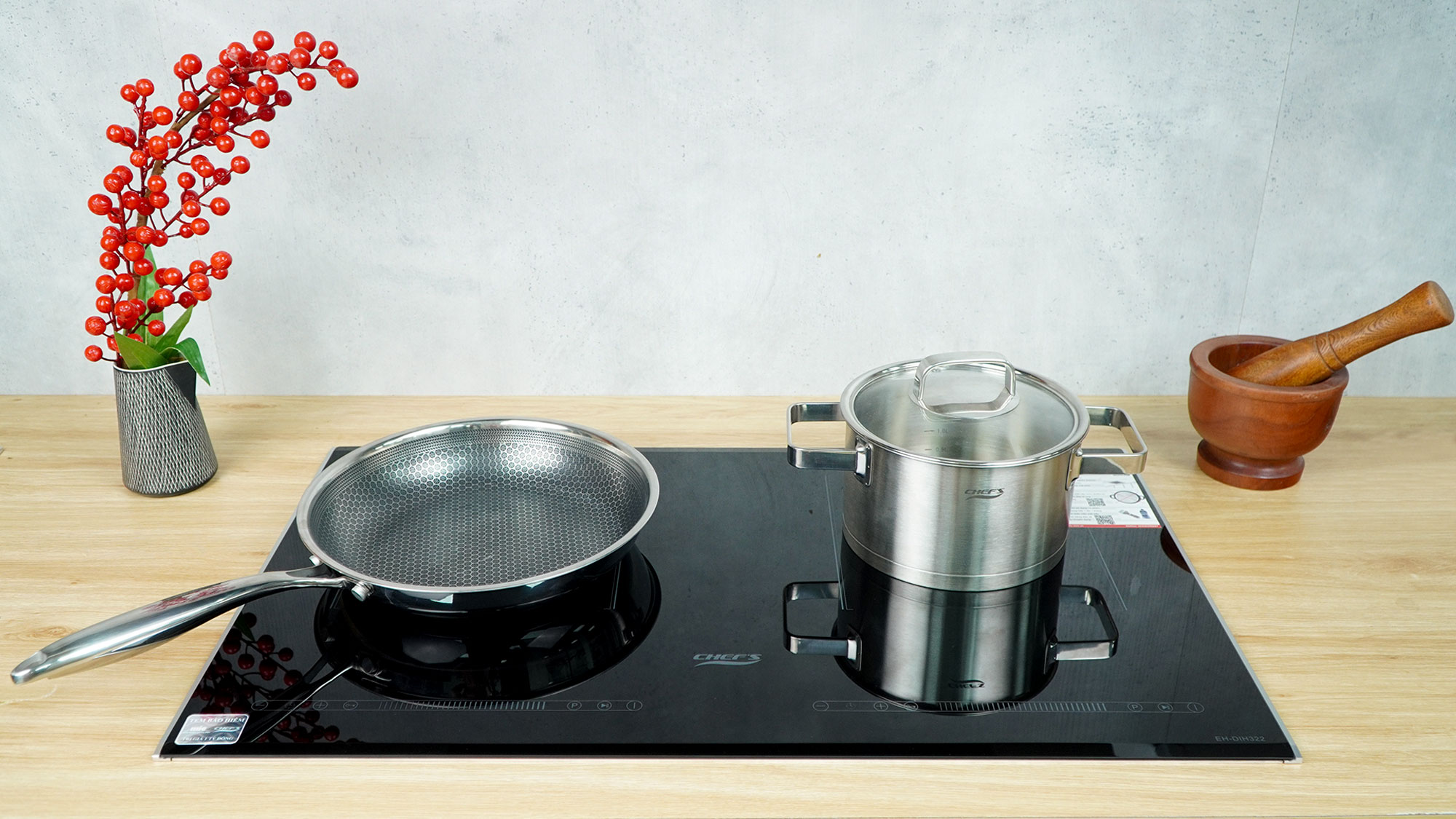 Bếp từ đôi Chef’s EH-DIH322