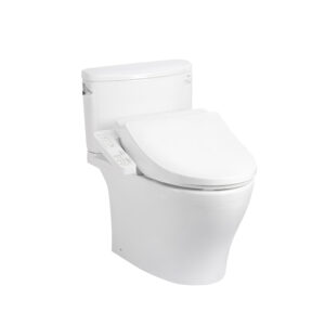 Bồn cầu 2 khối TOTO CS767RW18 nắp rửa điện tử WASHLET C2 cơ bản TCF23710AAA