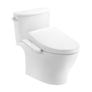 Bồn cầu 2 khối TOTO CS767CRW24 nắp rửa điện tử WASHLET S2 TCF33461GAA giấu dây
