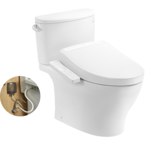 Bồn cầu 2 khối TOTO CS767RW24 nắp rửa điện tử WASHLET S2 TCF33461GAA