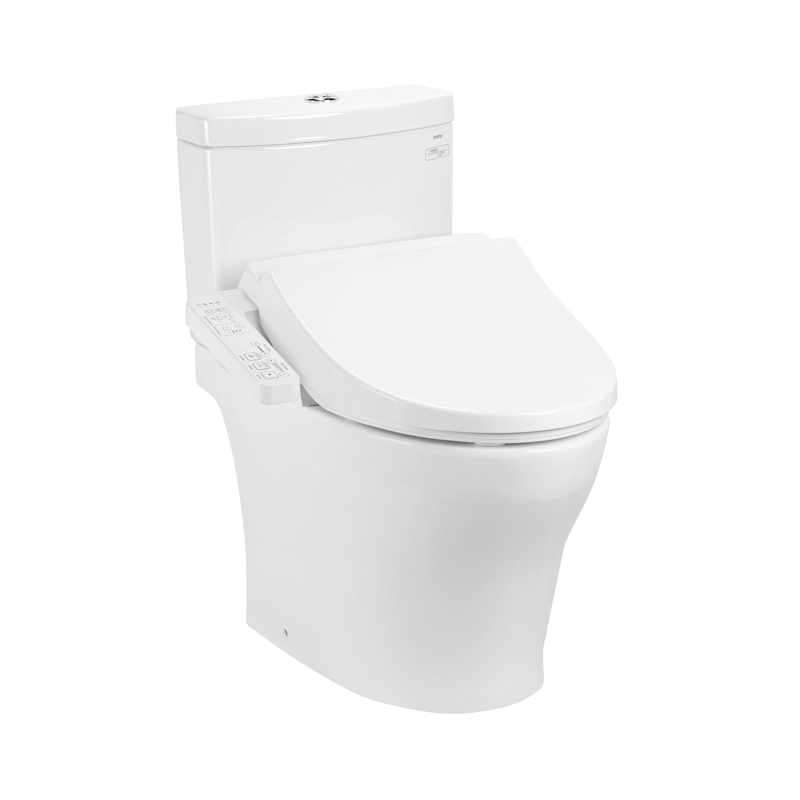 Bồn cầu 2 khối TOTO CS769DRW18 nắp rửa điện tử WASHLET C2 cơ bản TCF23710AAA