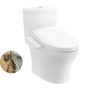 Bồn cầu 2 khối TOTO CS769DRW24 nắp rửa điện tử WASHLET S2 TCF33461GAA