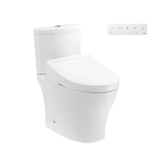 Bồn cầu 2 khối TOTO CS838CDW25 nắp rửa điện tử WASHLET S5 TCF34461GAA giấu dây