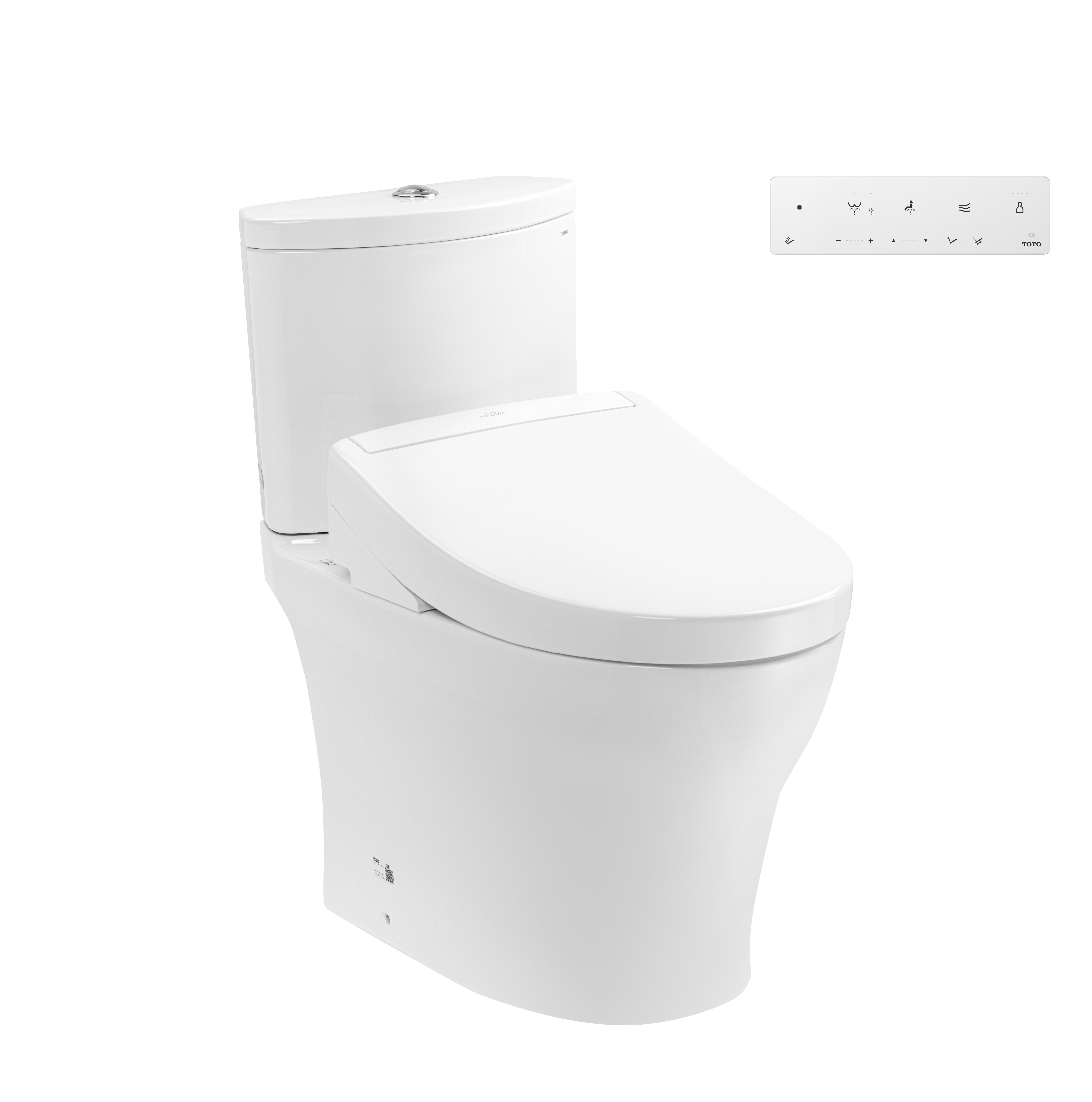 Bồn cầu 2 khối TOTO CS838CDW25 nắp rửa điện tử WASHLET S5 TCF34461GAA giấu dây