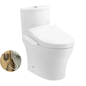 Bồn cầu 2 khối TOTO CS838DW24 nắp rửa điện tử WASHLET S2 TCF33461GAA