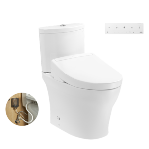 Bồn cầu 2 khối TOTO CS838DW25 nắp rửa điện tử WASHLET S5 TCF34461GAA
