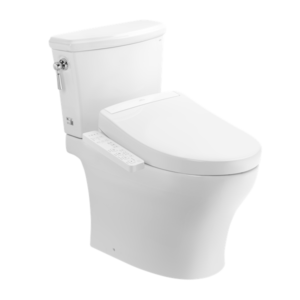 Bồn cầu 2 khối TOTO CS986CGW24 nắp rửa điện tử WASHLET S2 TCF33461GAA giấu dây