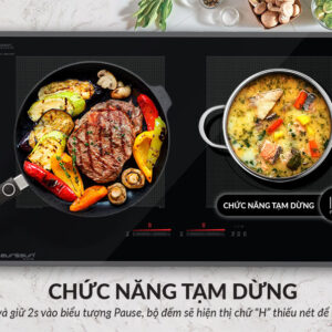 Bếp từ đôi Eurosun EU-T875G