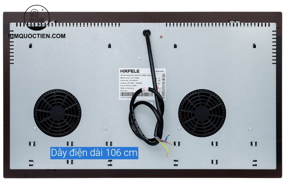Bếp từ đôi âm Hafele HC-I7325B (533.09.979)
