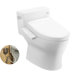 Bồn cầu 1 khối TOTO MS188VKW24 nắp rửa điện tử WASHLET S2 TCF33461GAA