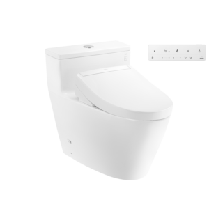 Bồn cầu 1 khối TOTO MS625CDW25 nắp rửa điện tử WASHLET S5 TCF34461GAA giấu dây