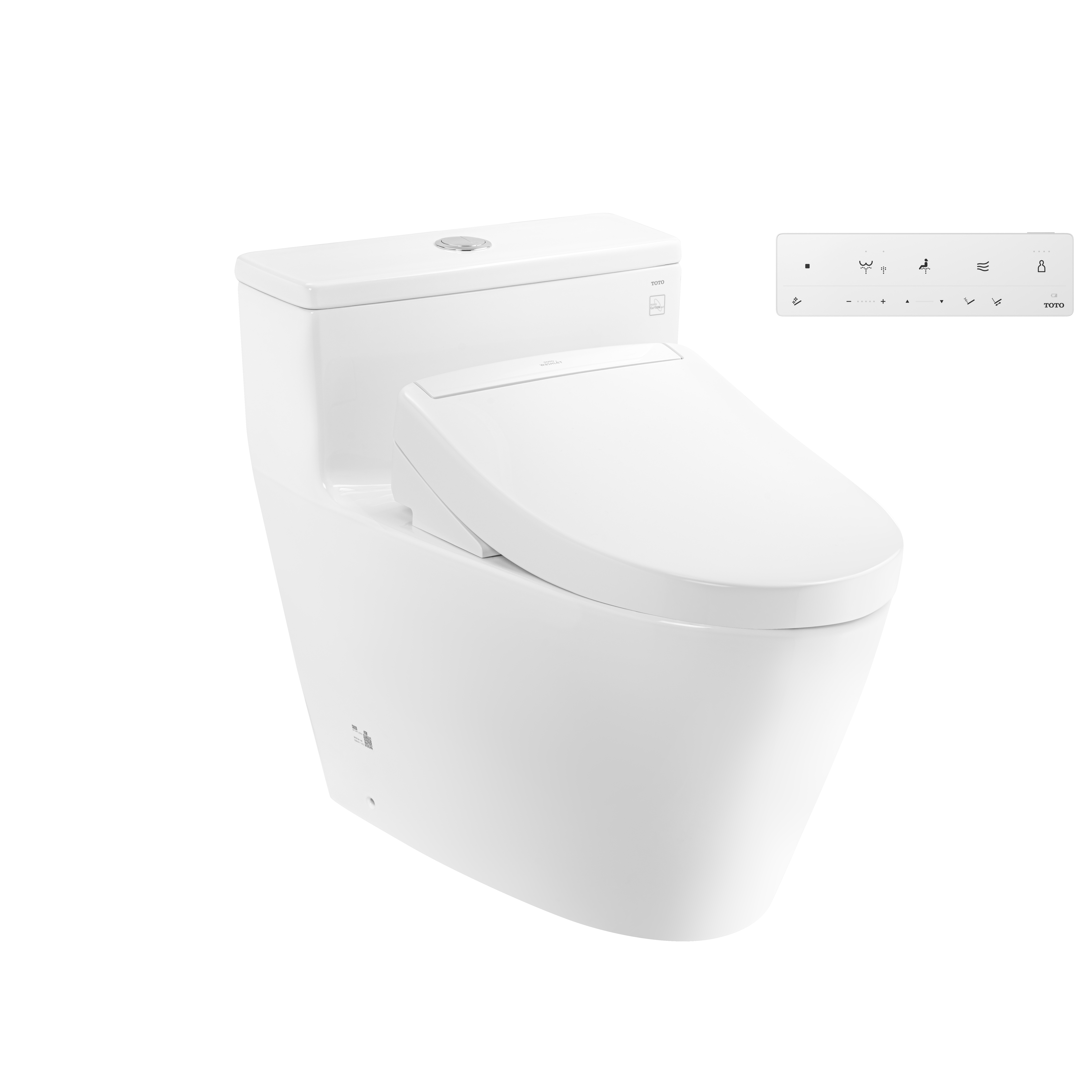 Bồn cầu 1 khối TOTO MS625CDW25 nắp rửa điện tử WASHLET S5 TCF34461GAA giấu dây