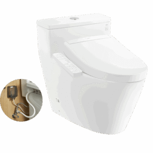 Bồn cầu 1 khối TOTO MS625DW24 nắp rửa điện tử WASHLET S2 TCF33461GAA