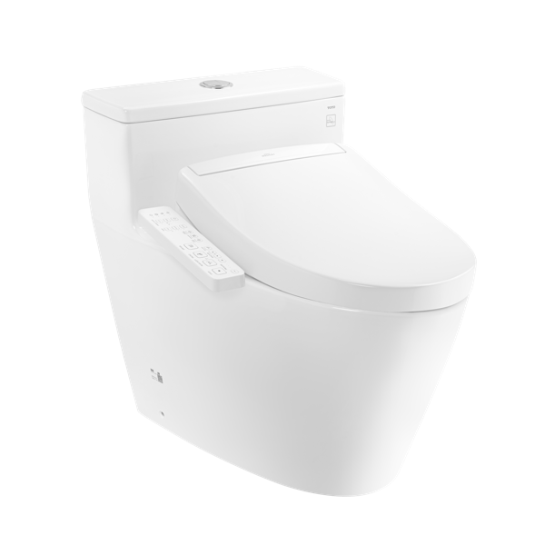 Bồn cầu 1 khối TOTO MS625CDW24 nắp rửa điện tử WASHLET S2 TCF33461GAA giấu dây