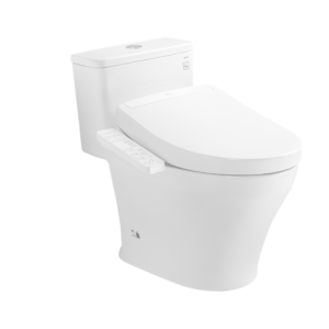 Bồn cầu 1 khối TOTO MS857CDW24 nắp rửa điện tử WASHLET S2 TCF33461GAA giấu dây