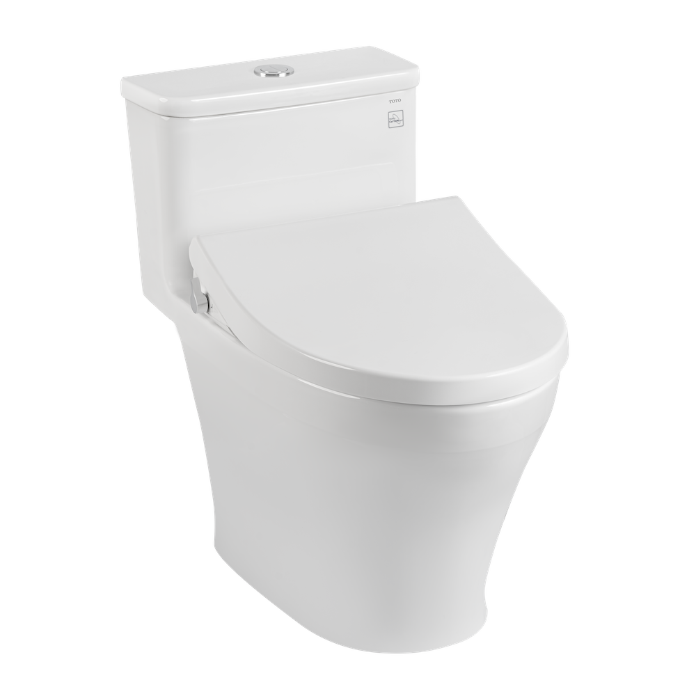 Bồn cầu 1 khối TOTO MS857DE4 nắp rửa cơ ECOWASHER