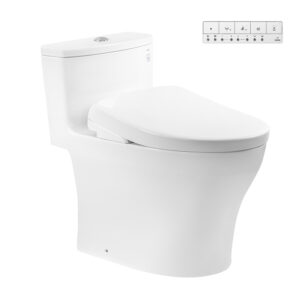 Bồn cầu 1 khối TOTO MS885CDW23 nắp rửa điện tử WASHLET S7 TCF47360GAA giấu dây
