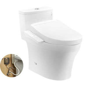 Bồn cầu 1 khối TOTO MS885DW24 nắp rửa điện tử WASHLET S2 TCF33461GAA