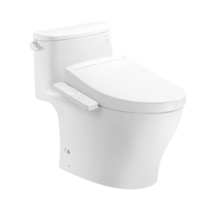 Bồn cầu 1 khối TOTO MS887CRW24 nắp rửa điện tử WASHLET S2 TCF33461GAA giấu dây