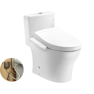 Bồn cầu 1 khối TOTO MS889DRW24 nắp rửa điện tử WASHLET S2 TCF33461GAA