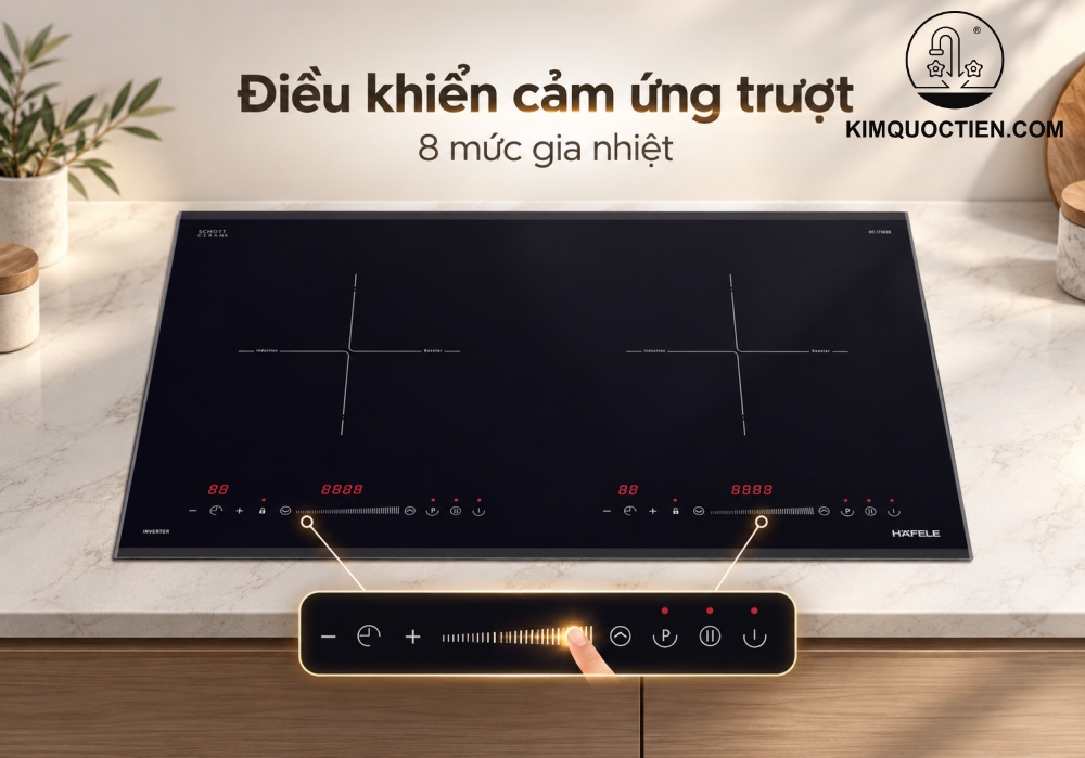 Bếp từ 2 vùng nấu Hafele HC-I7365B (536.61.365)