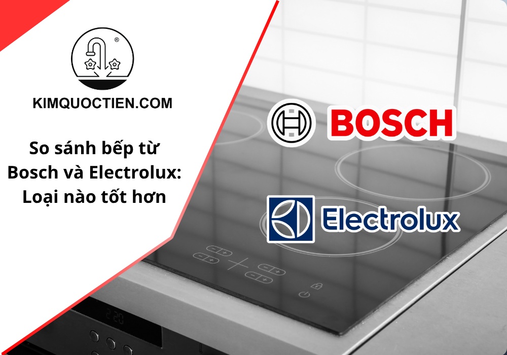So sánh bếp từ Bosch và Electrolux: Loại nào tốt hơn