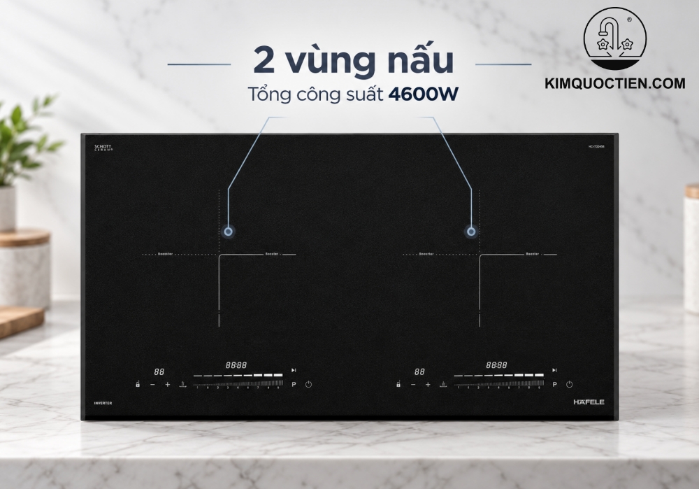 Bếp từ đôi âm Hafele HC-I73245B (536.61.727)