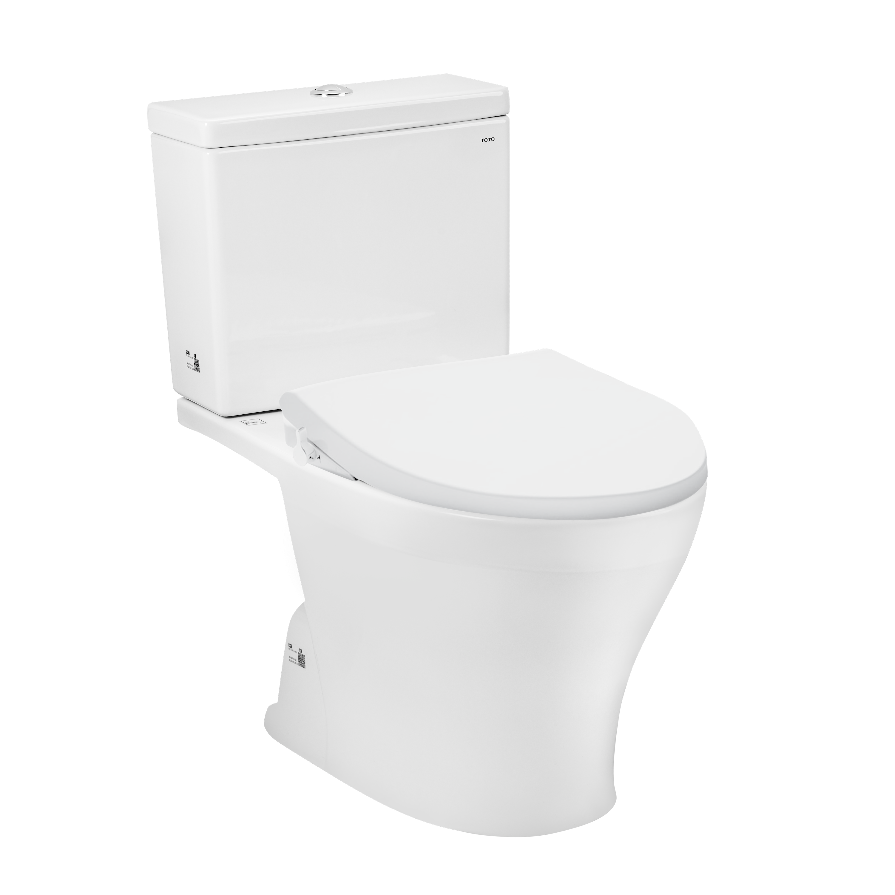 Bồn cầu 2 khối TOTO CS326DE4 nắp rửa cơ ECOWASHER TCW1211A