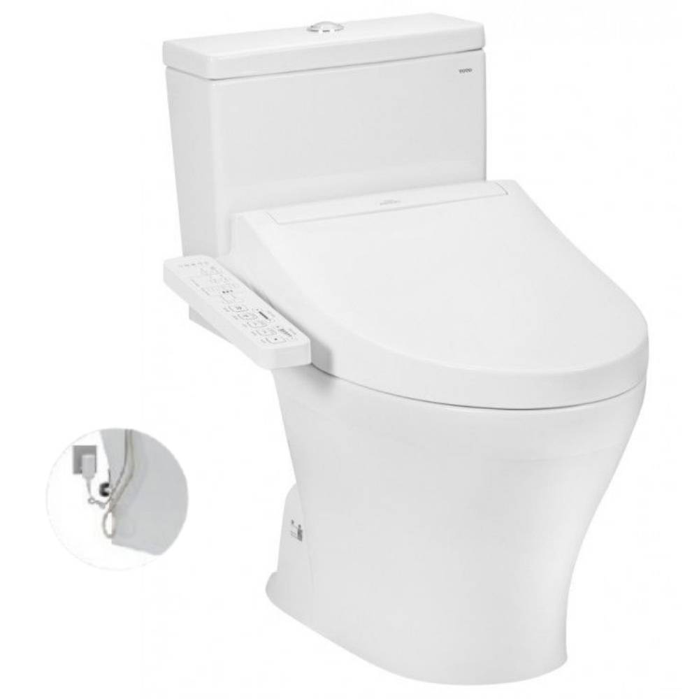 Bồn cầu 2 khối TOTO CS326DW16 nắp rửa điện tử WASHLET C2 TCF23410AAA