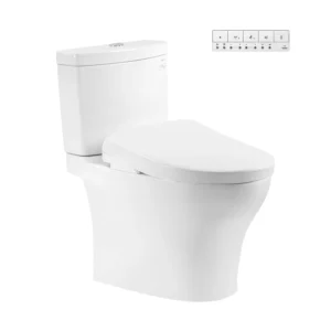 Bồn cầu 2 khối TOTO CS769CDRW23 nắp rửa điện tử WASHLET S7 TCF47360GAA giấu dây