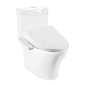 Bồn cầu 2 khối TOTO CS769CDRW26 nắp rửa điện tử WASHLET S1 TCF23661GAA giấu dây