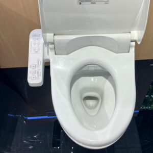 Bồn cầu 2 khối TOTO CS986GW18 nắp rửa điện tử WASHLET C2 cơ bản TCF23710AAA