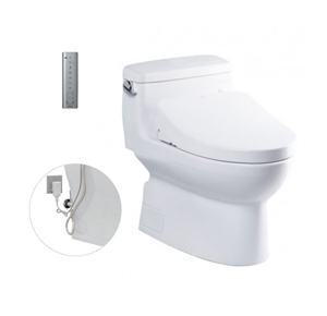 Bồn cầu TOTO MS884W11 nắp rửa điện tử WASHLET không giấu dây