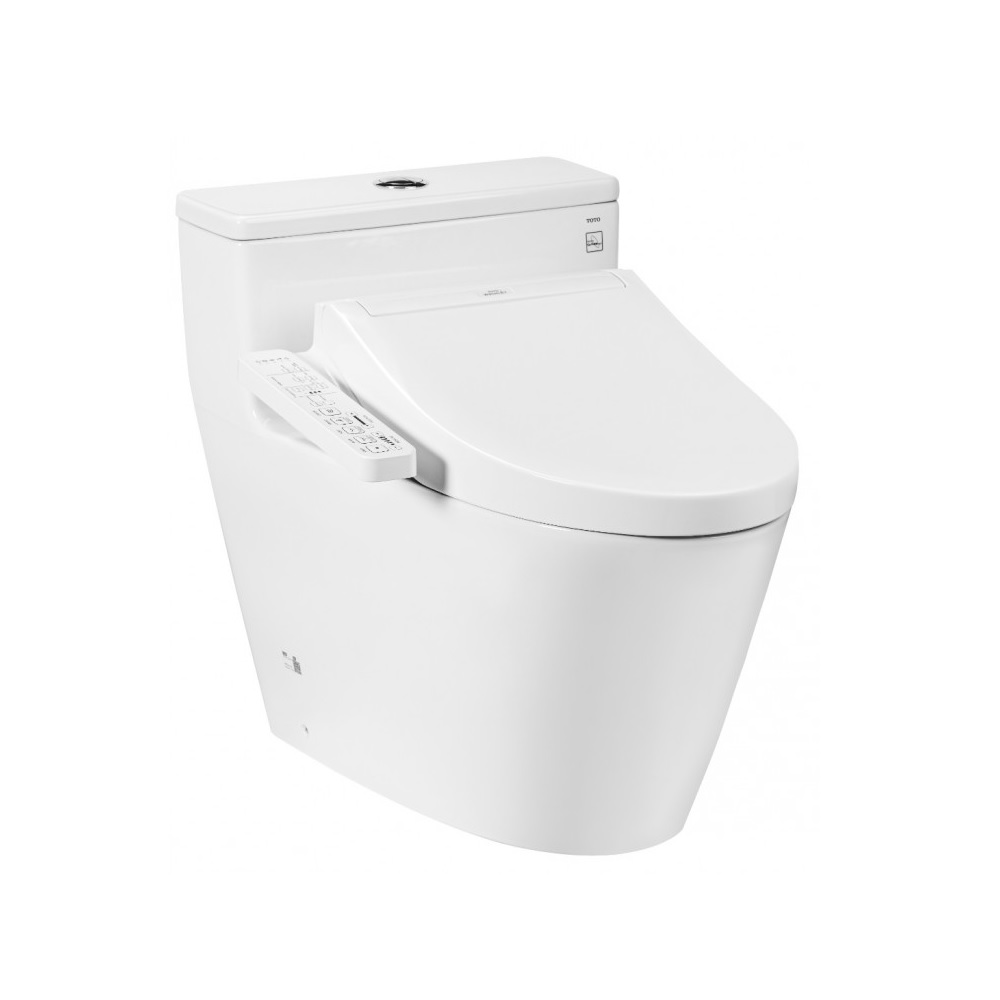 Bồn cầu 1 khối TOTO MS625CDW17 nắp rửa điện tử WASHLET C2 TCF23460AAA giấu dây